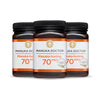 3 x 70 MGO Manuka Honing 500g