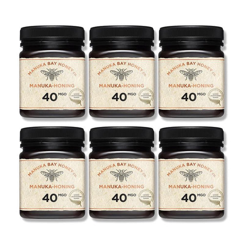6 x 40 MGO 250g Manuka Bay