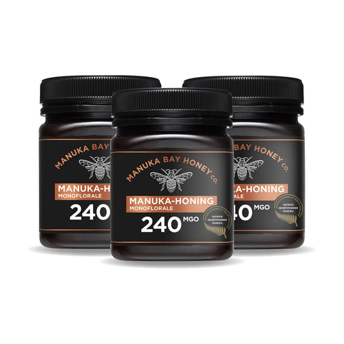 3 x 240 MGO 250g Manuka Bay
