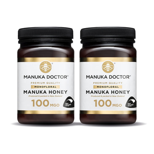 2 x 100 MGO Manuka Honing 500g – THT 31-12-2026