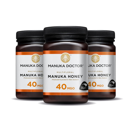 3 x 40 MGO 500g Manuka Honing