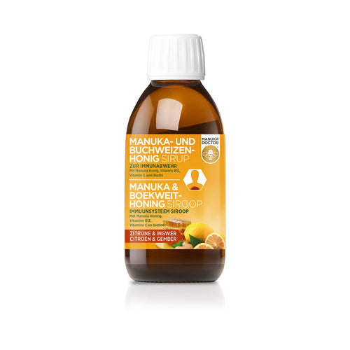 Sirop pour le système immunitaire - Citron et gingembre